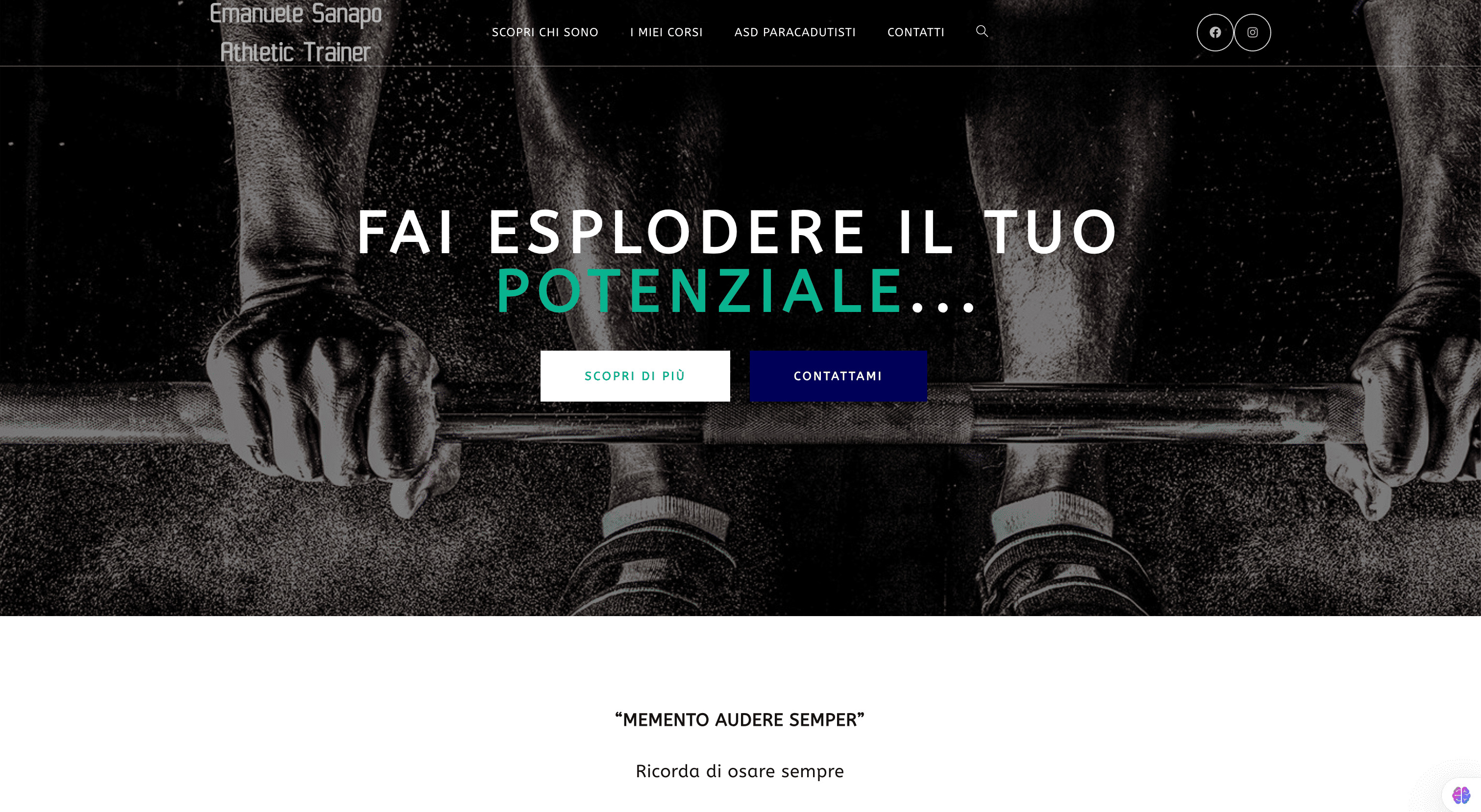 Emanuele Sanapo — Athletic Trainer · Lecce